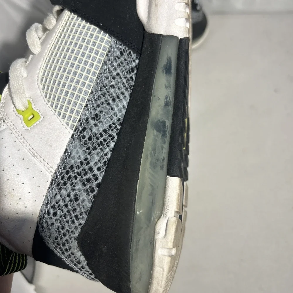 Nike Air Max Bo Jackson White/Volt/Grey/Blk (654478-100) Men's Size 12 RARE